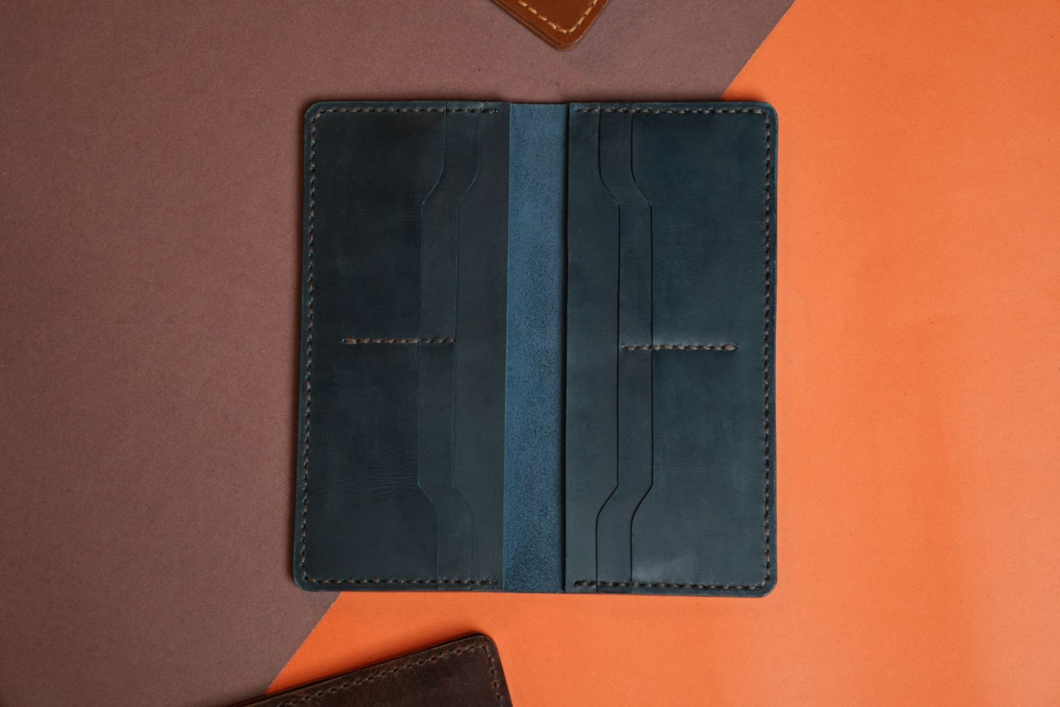 Premium Long Leather Wallet For Women Or Men