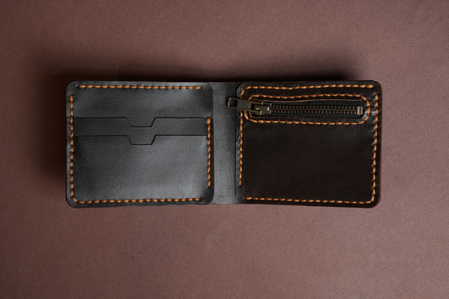 Handmade Coin Zipper