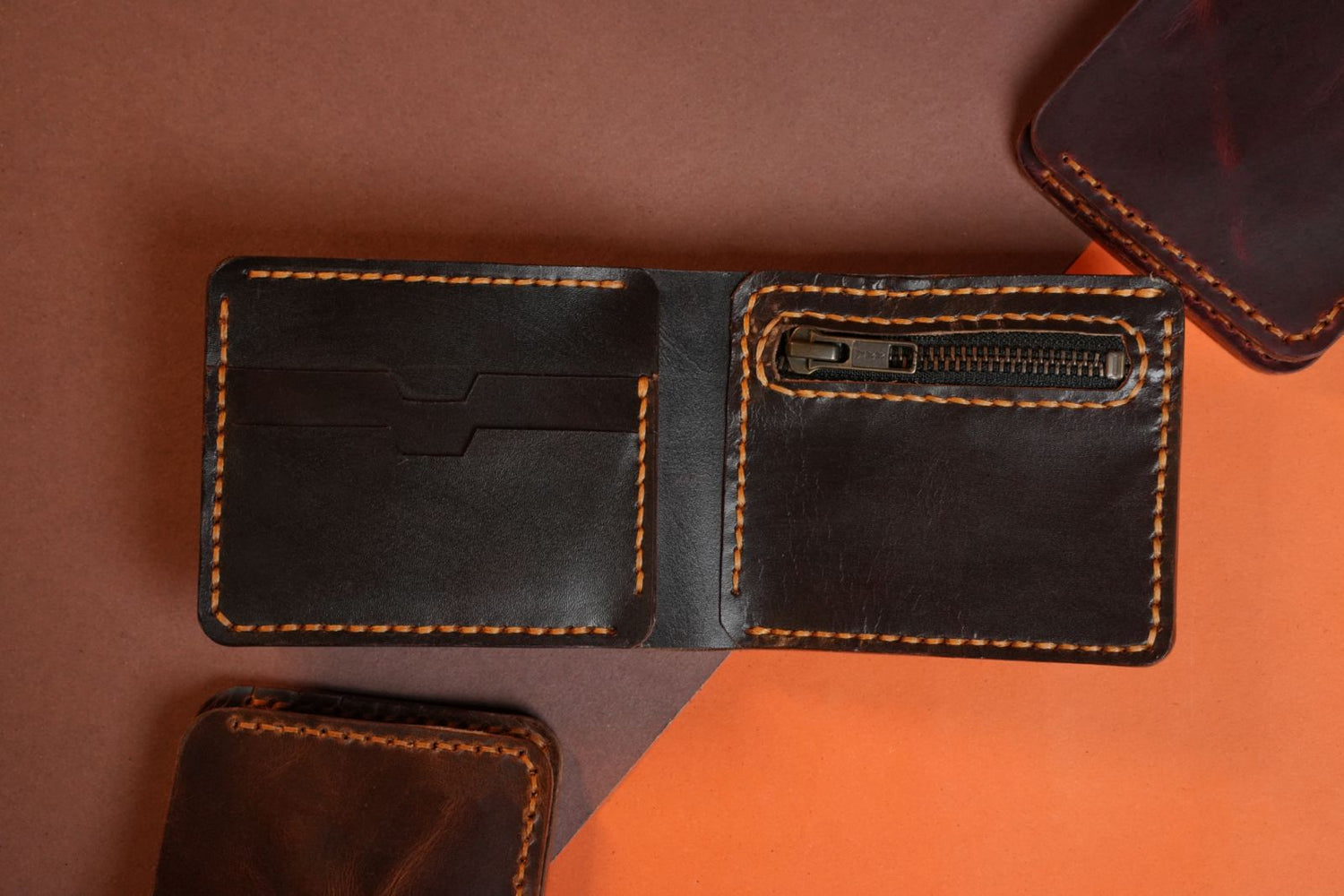 Handmade Coin Zipper
