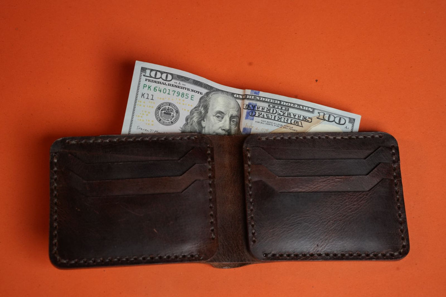 Handmade Royal Brown Camel Wallet