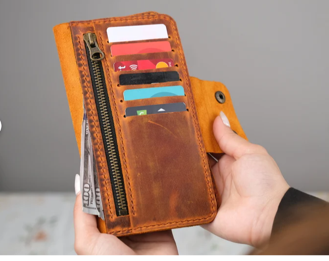 Luxury Long Wallet for Women or Men