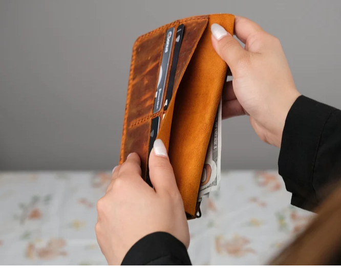 Luxury Long Wallet for Women or Men