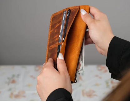 Luxury Long Wallet for Women or Men