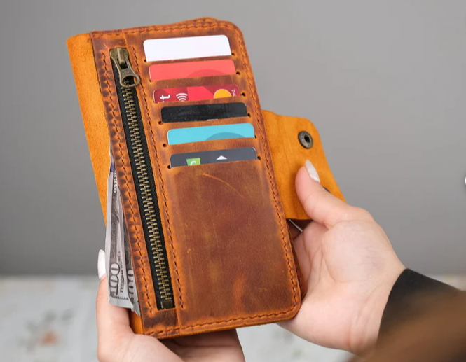 Luxury Long Wallet for Women or Men
